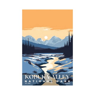Kobuk Valley National Park Poster, Travel Art, Office Poster, Home Decor | S3 - image1